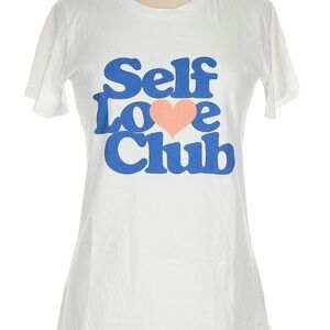 Self Love Club White Tee
